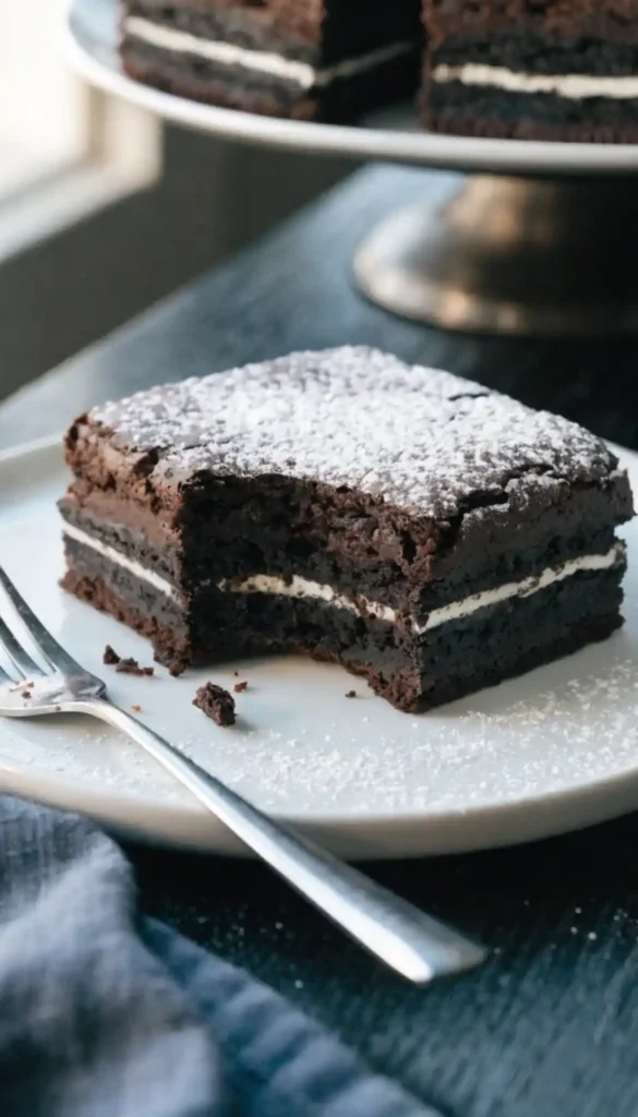 Oreo Brownies Recipe Ready