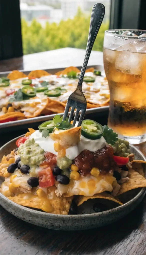 Chicken Nachos Ready