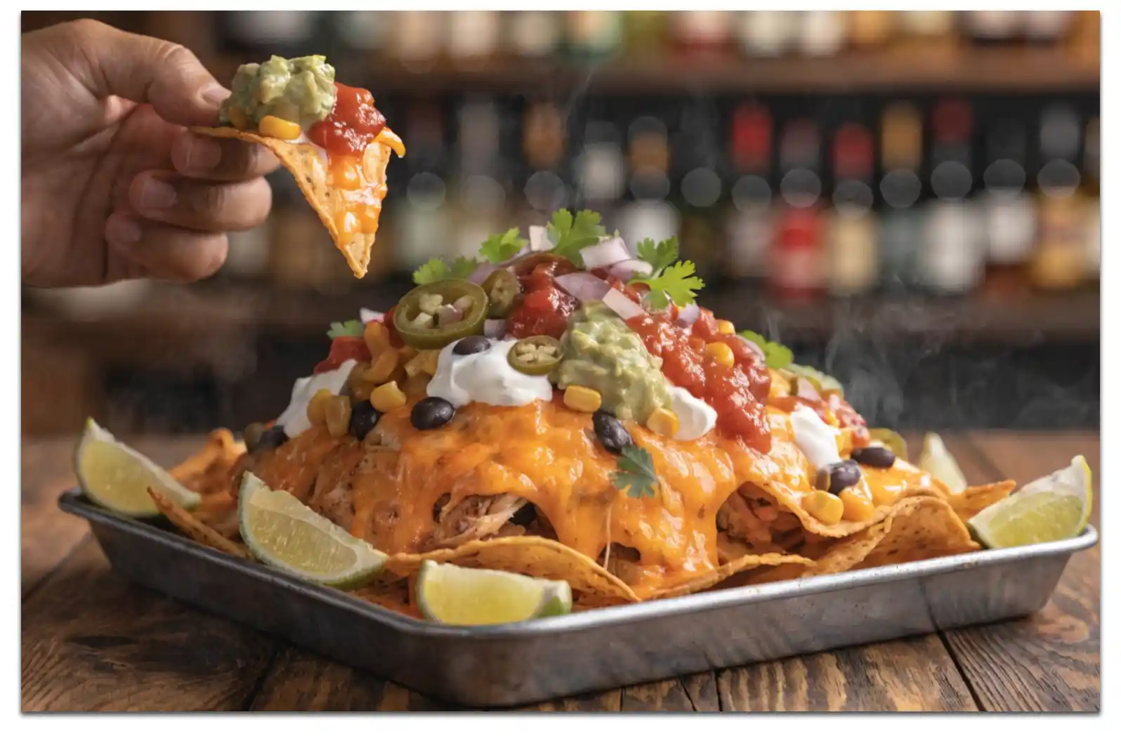 Chicken Nachos Recipe