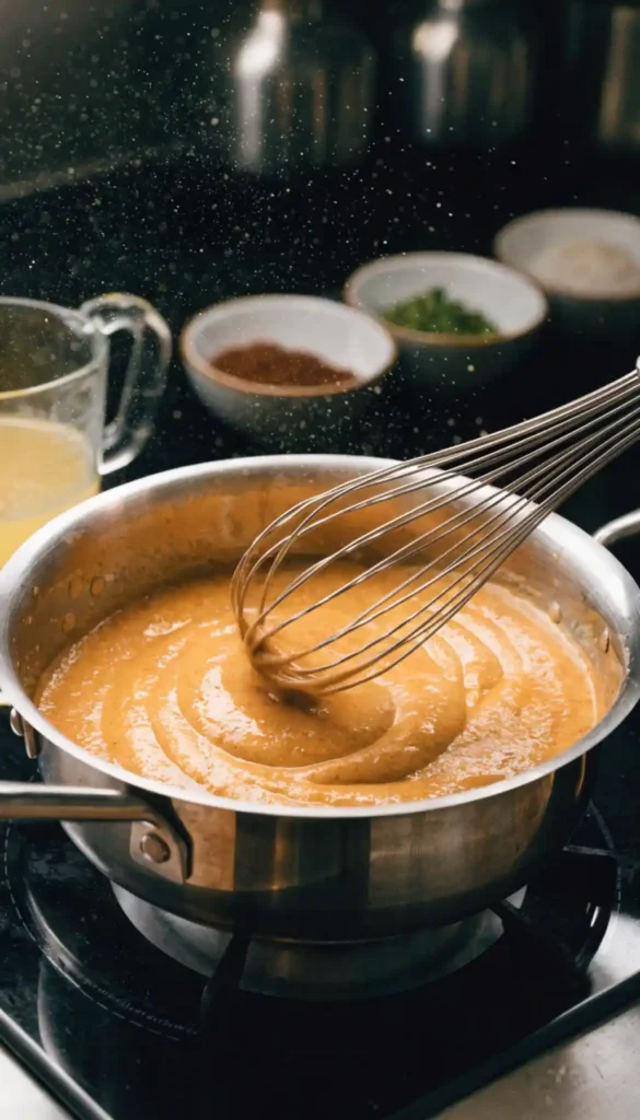 Making of Poutine Gravy Recipe