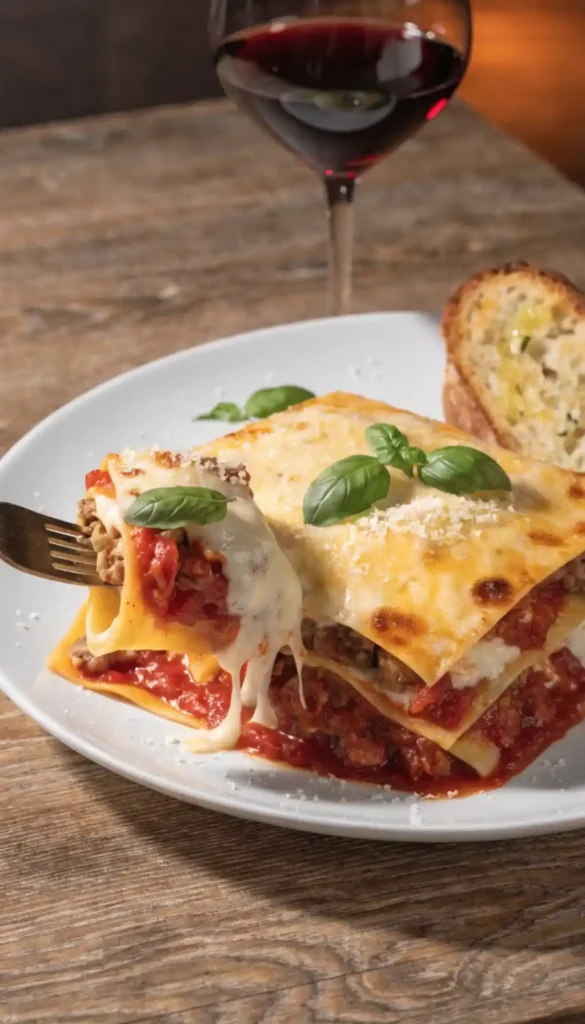 Turkey Lasagna Ready