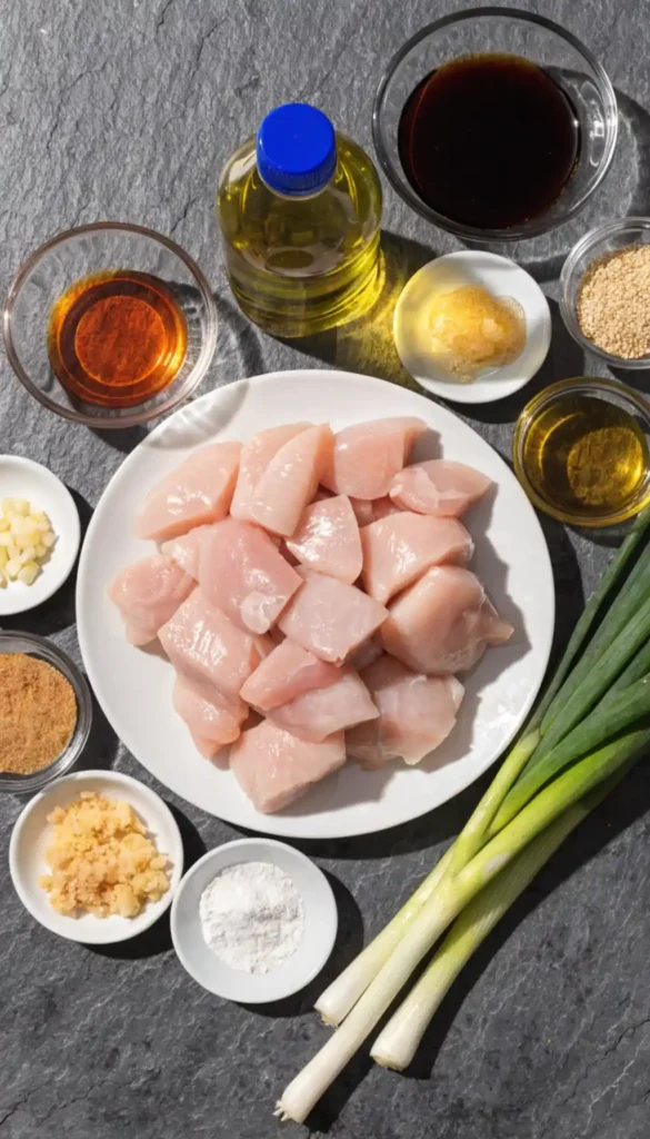 ingredients for Chicken Teriyaki Recipe