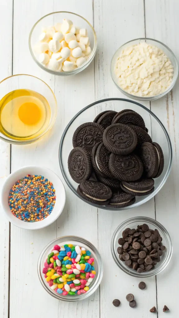ingredients of Chocolate Covered Oreos