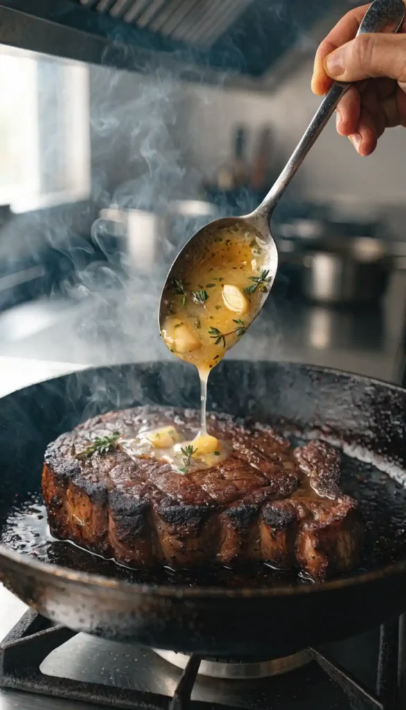 making of Juicy Beef Steak Recipe