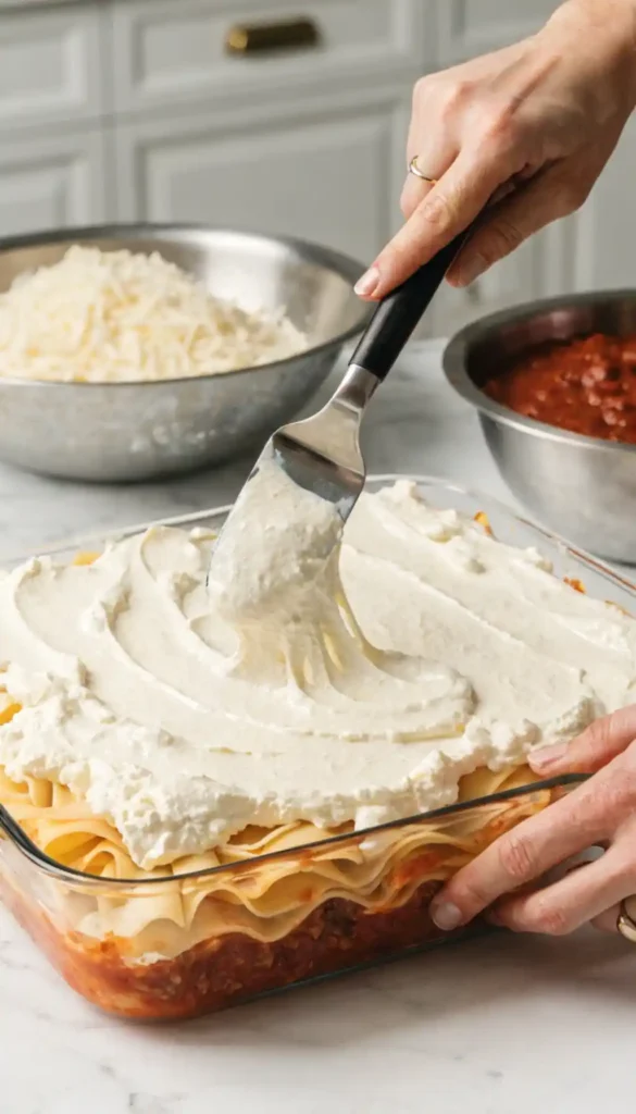 making of Turkey Lasagna Recipe