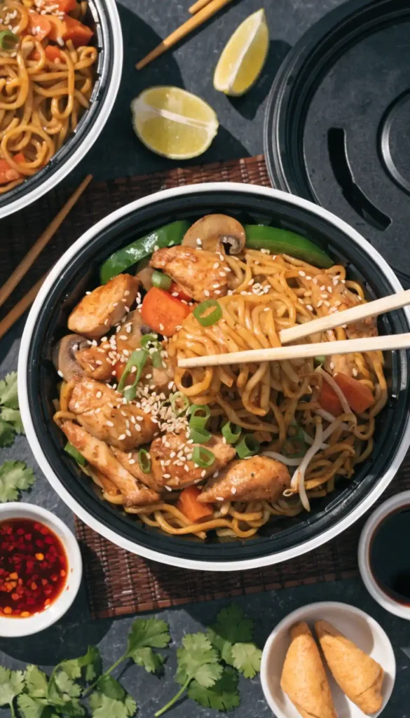 Chicken Chow Mein Recipe Ready