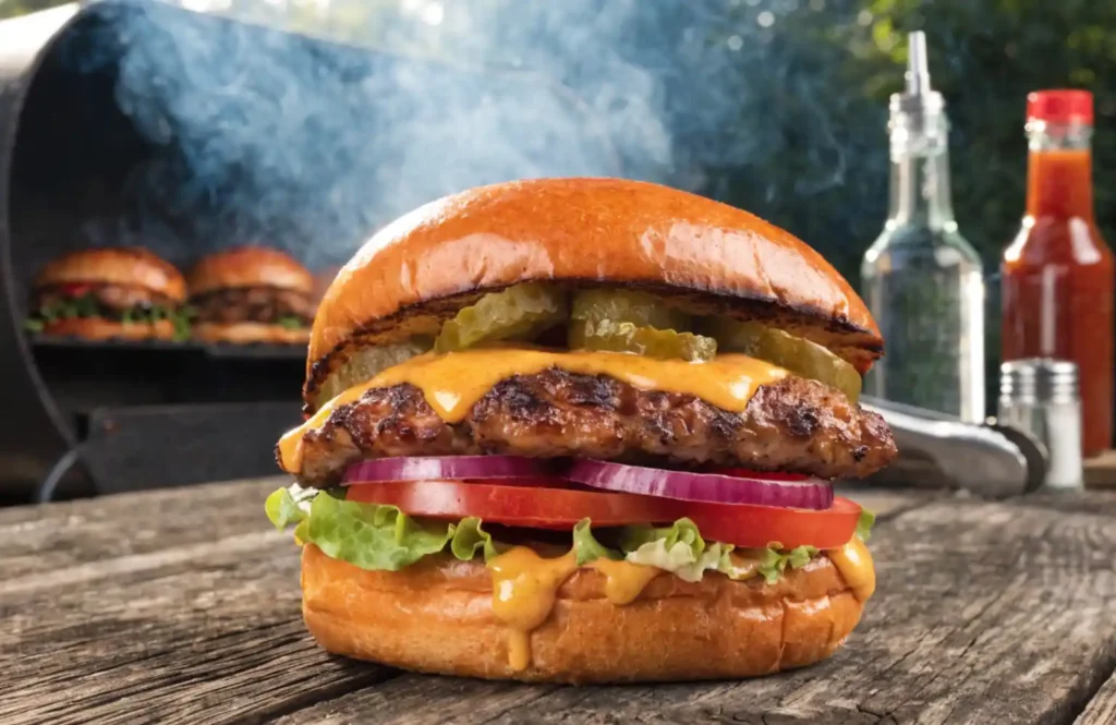 Grilled Chicken Burger Recipe