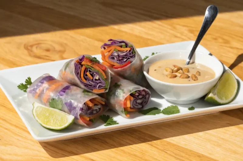Healthy Spring Rolls Recipe: Fresh, Light, and Ridiculously Delicious
