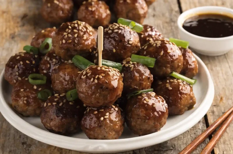 Honey Garlic Meatball Bites: Sweet, Savory, and Seriously Addictive