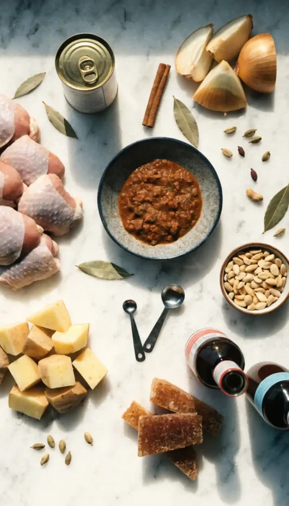 Ingredients for Massaman Curry Recipe