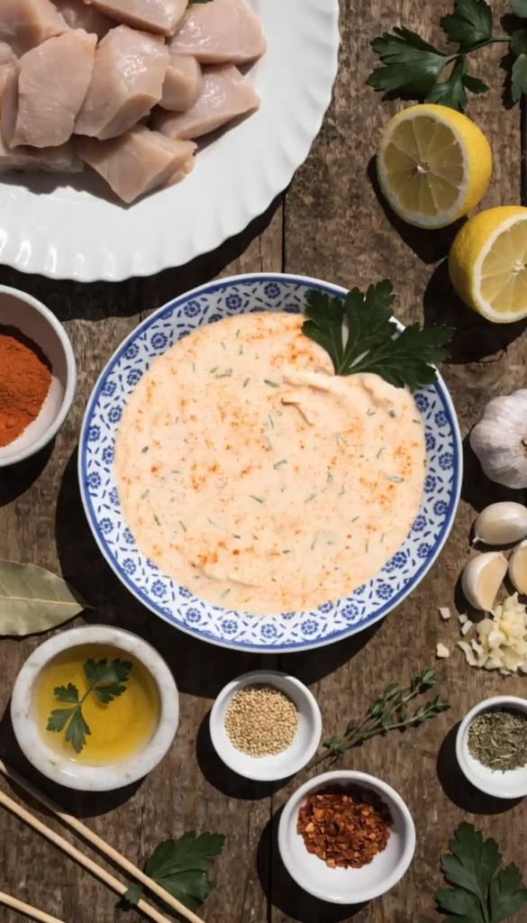 Ingredients for Shish Tawook Recipe