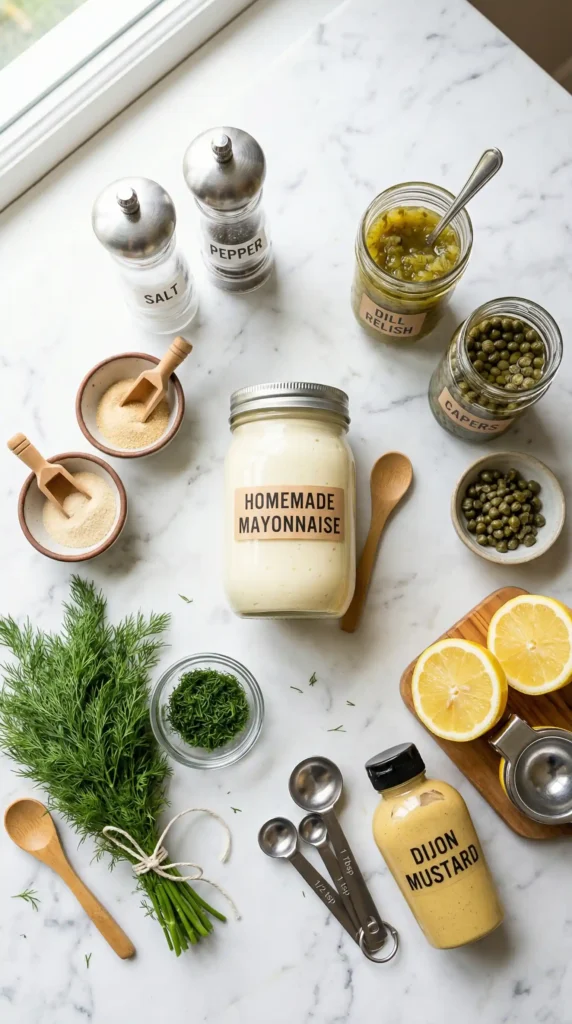 Ingredients for Tartar Sauce