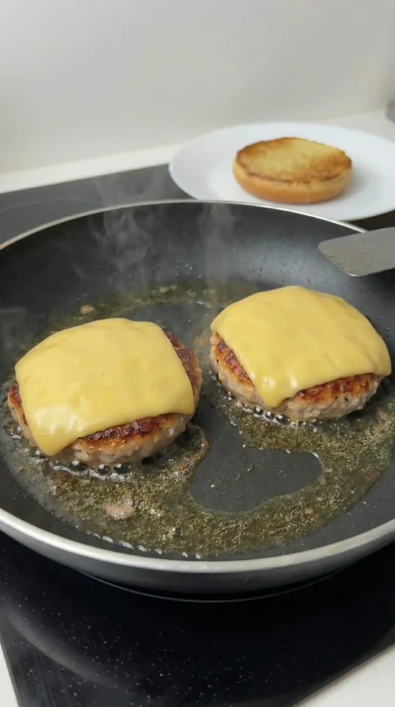 Making of Chicken Burger Recipe