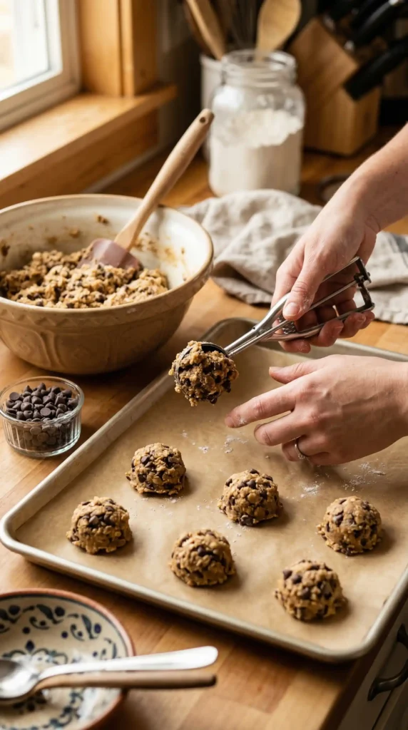 Making of Chocolate Chip Cookies Recipe