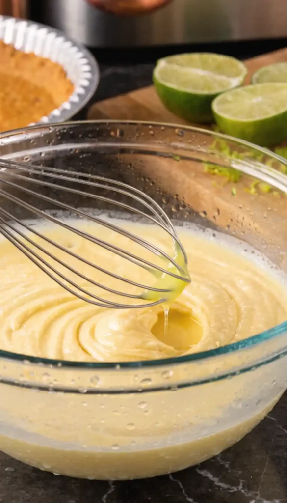 Making of Key Lime Pie Recipe