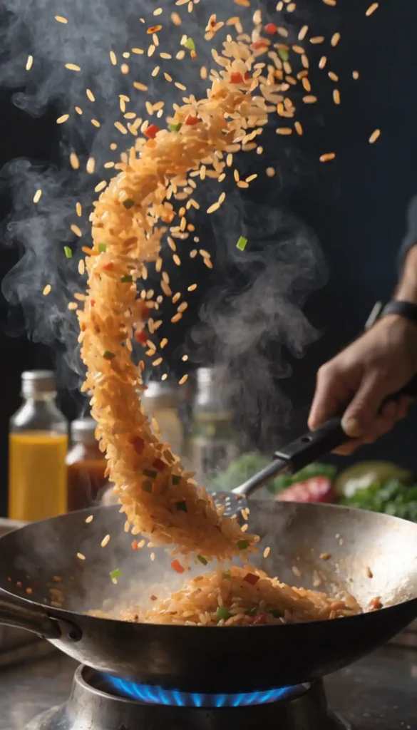 Making of Nasi Goreng Recipe