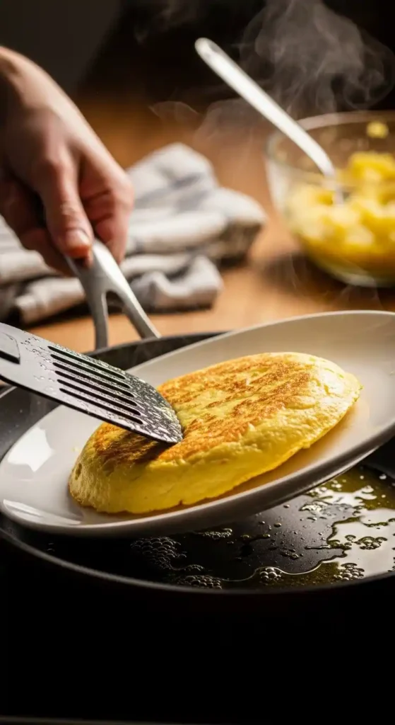 Making of Spanish Tortilla Recipe