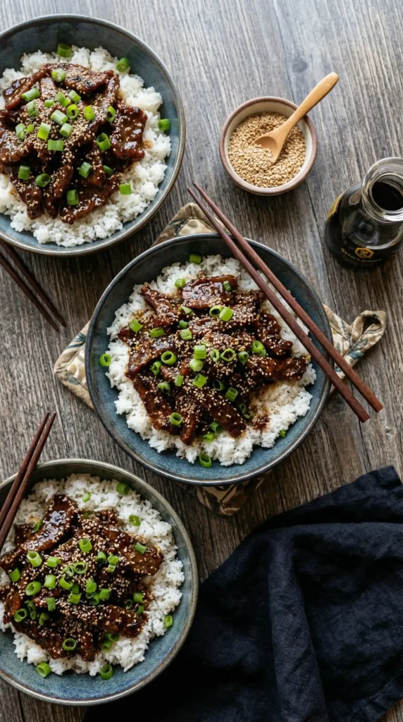 Mongolian Beef Recipe Ready
