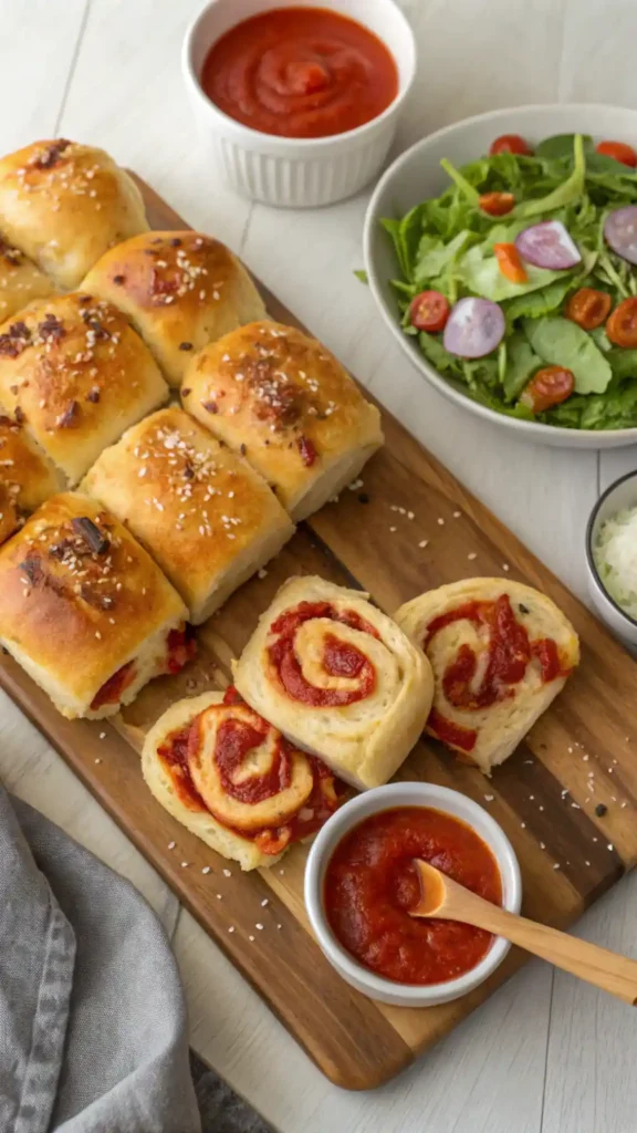 Pepperoni Rolls Recipe Ready