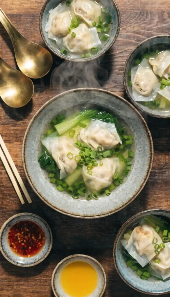 Wonton Soup Recipe Ready