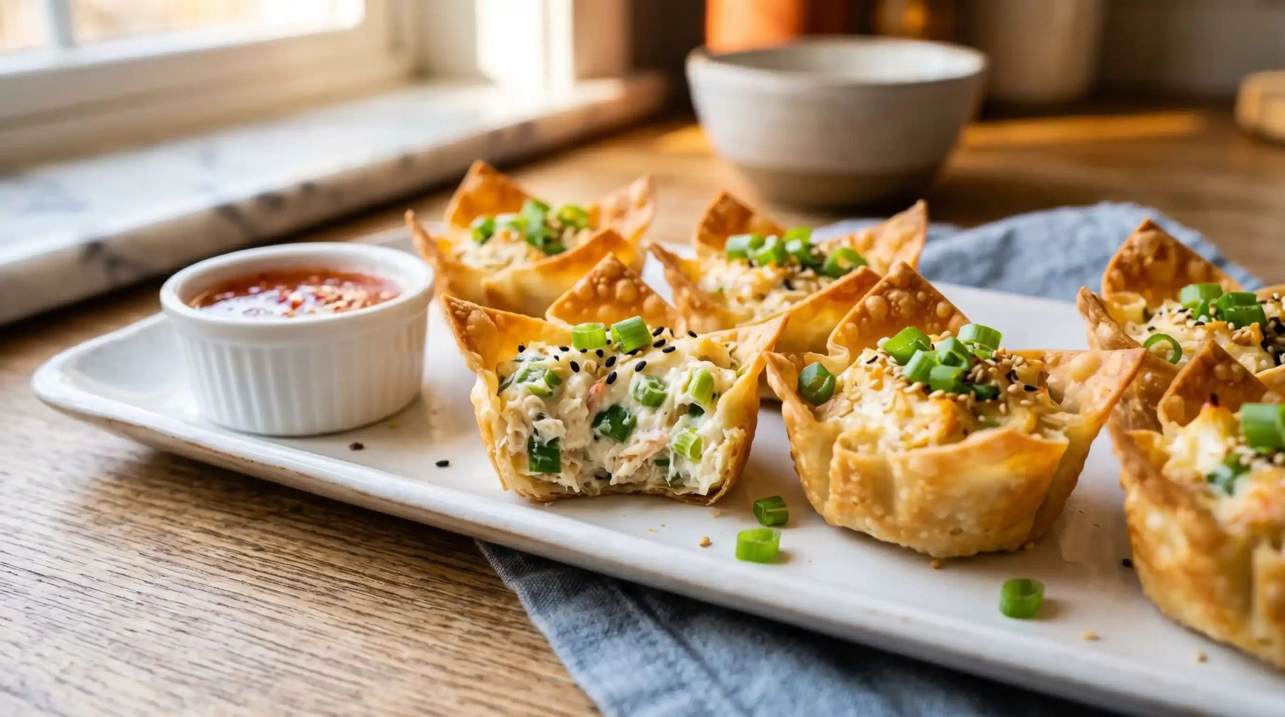 Crab Rangoon Cups Recipe