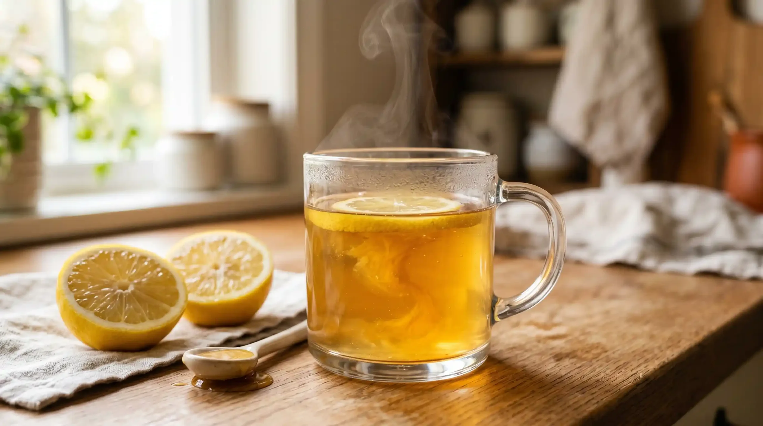 Honey Lemon Morning Drink Recipe
