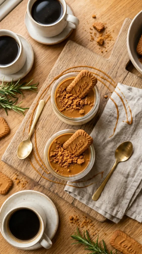 Lotus Biscoff Cheesecake Cups Ready