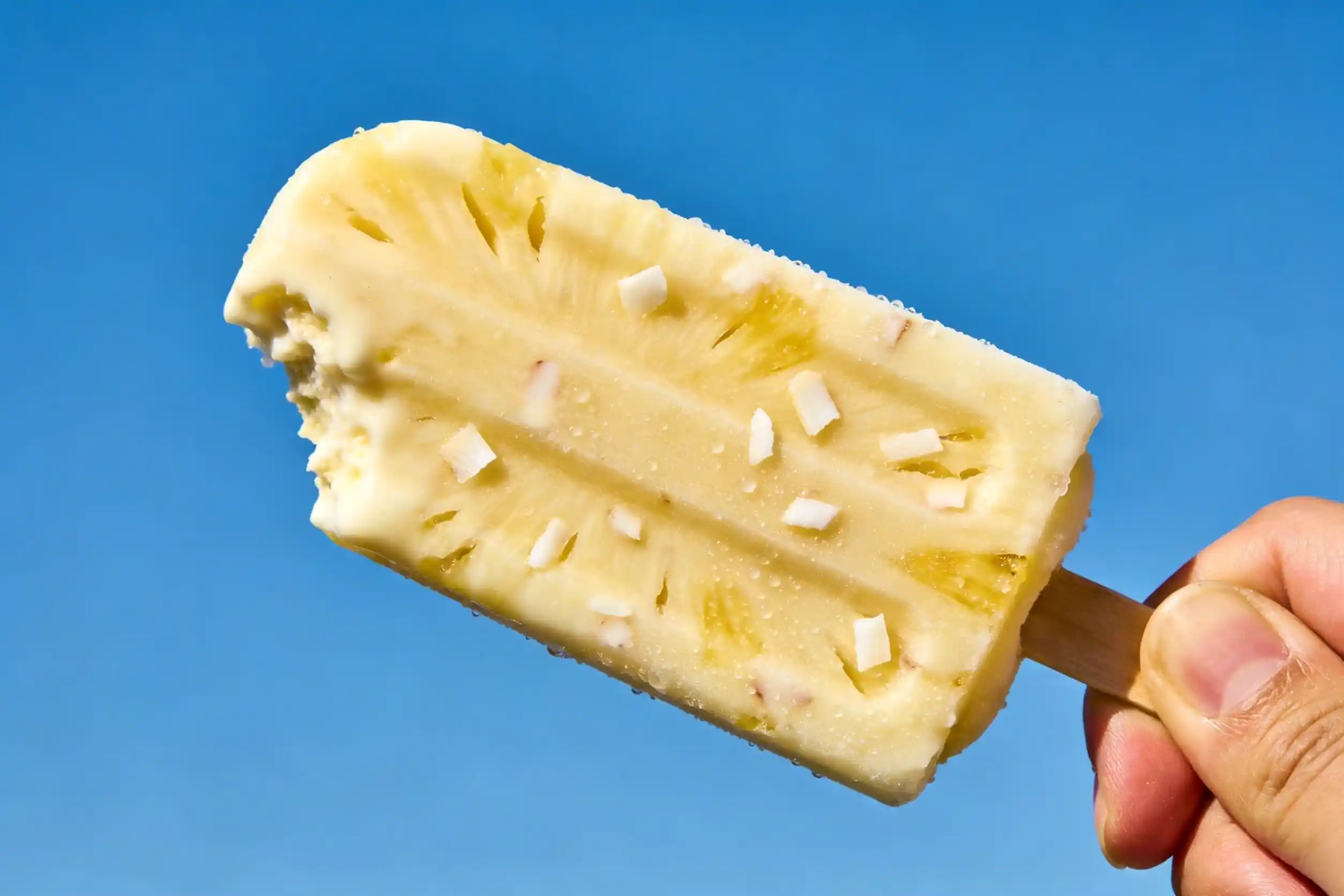Pineapple Coconut Popsicles: Tropical Vacation on a Stick