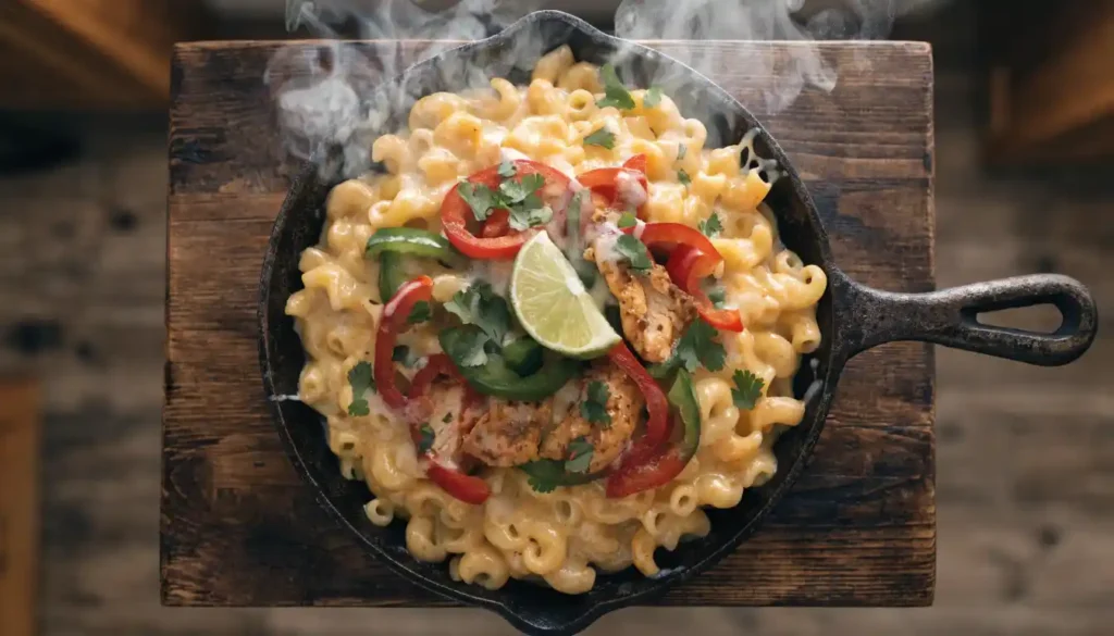 Fajita Chicken Mac 'N Cheese