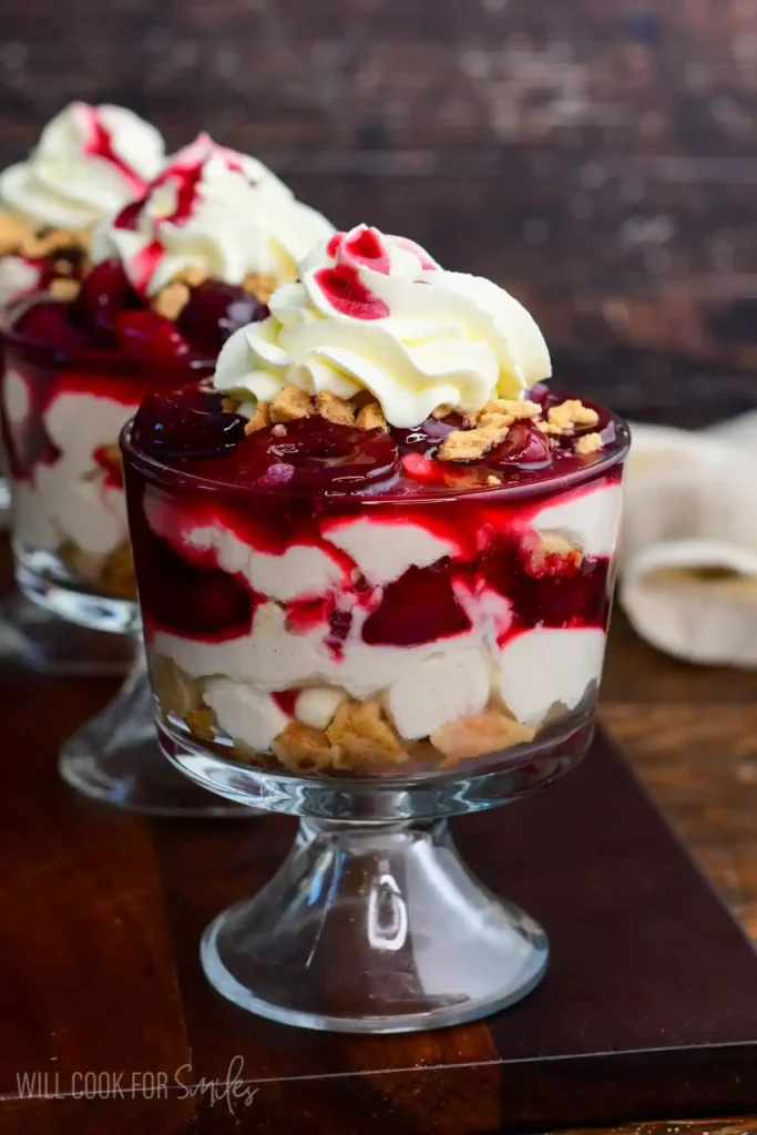 No-Bake-Cherry-Cheesecake-Parfait-one-up-front (1)