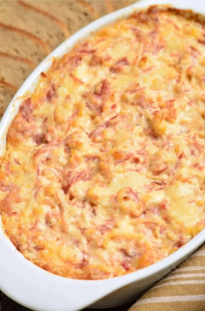 Reuben-dip-baked-top