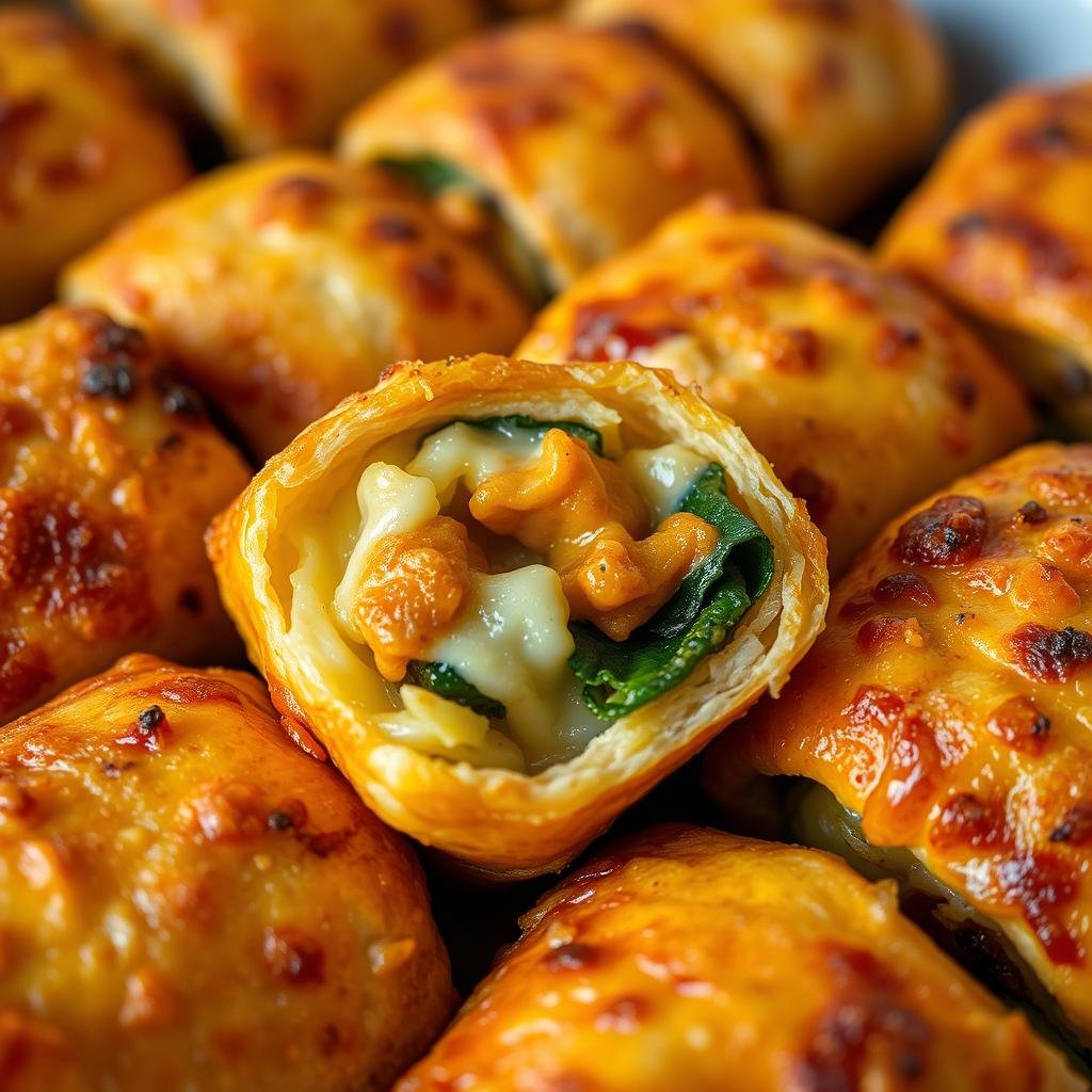 Cheesy-Baked-Vegetable-Rolls
