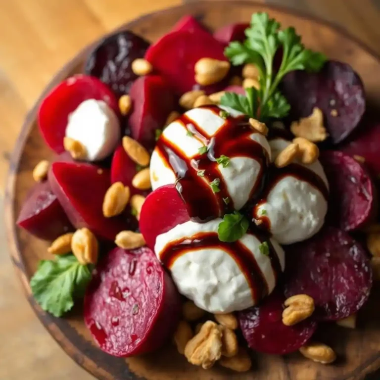 Gourmet-Beet-and-Burrata-Salad