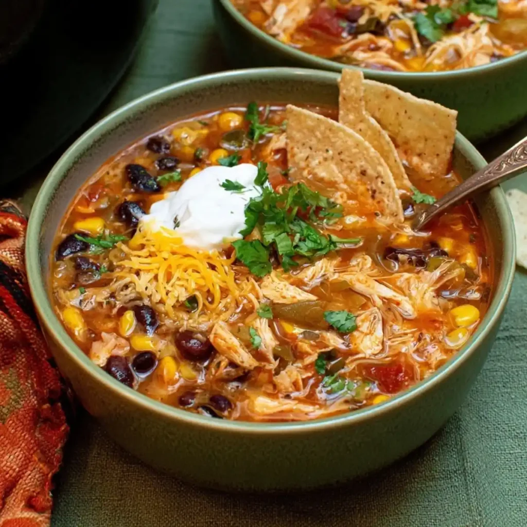 Slow-Cooker-Chicken-Tortilla-Soup